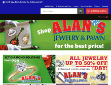 Tablet Screenshot of alanspawn.com